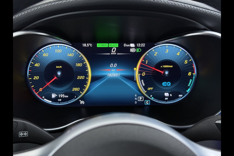 Mercedes-Benz C-Klasse Estate 300De Diesel Hybride 306pk - 700Nm! AUT-9 AMG Limited Trekhaak Apple Carplay Android Auto Elek.Stoelen+Verwarmd Navi Ecc  SOH 97% Solution Business Elek.Achterklep Led Privacy Glas Lmv 18" Night-pakket 1800kg trekvermogen!