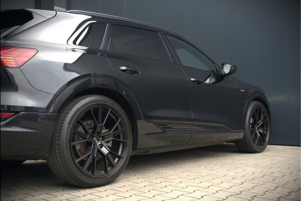 Audi e-tron e-tron 50 quattro Launch edition Black 71 kWh | Black Edition | Panoramadak | Memory Seat | Luchtvering | Adaptive Cruise Control | Keyless | Matrix LED | Trekhaak | Stoelverwarming | NAP | SOH 94,39%