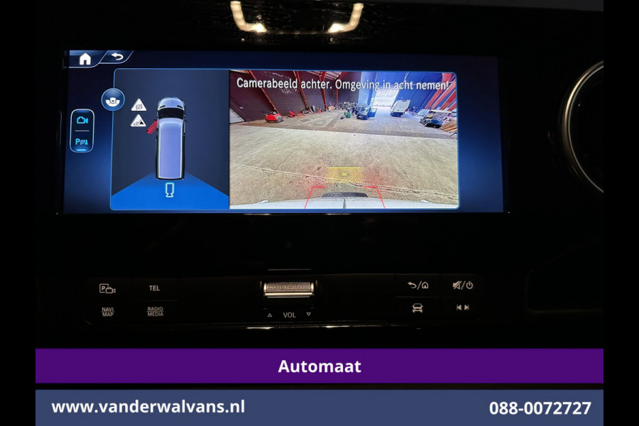 Mercedes-Benz Sprinter 317 CDI 170pk 9G-Tronic Automaat XL MBUX L2H2 Euro6 Airco | Camera | Navigatie | Adaptieve Cruisecontrol | LED Chauffeursstoel, Stoelverwarming, Parkeersensoren, Bijrijdersbank