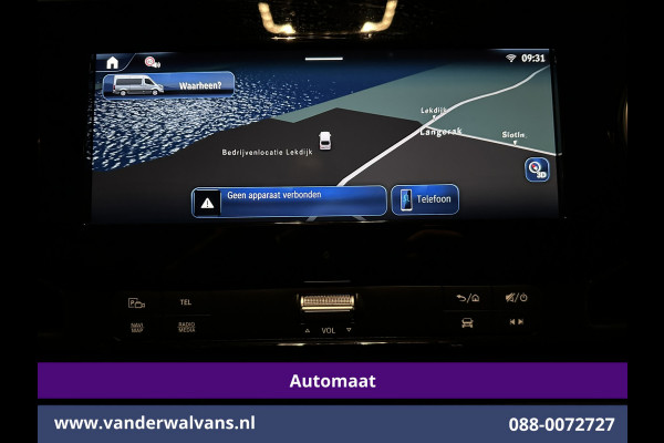 Mercedes-Benz Sprinter 317 CDI 170pk 9G-Tronic Automaat XL MBUX L2H2 Euro6 Airco | Camera | Navigatie | Adaptieve Cruisecontrol | LED Chauffeursstoel, Stoelverwarming, Parkeersensoren, Bijrijdersbank