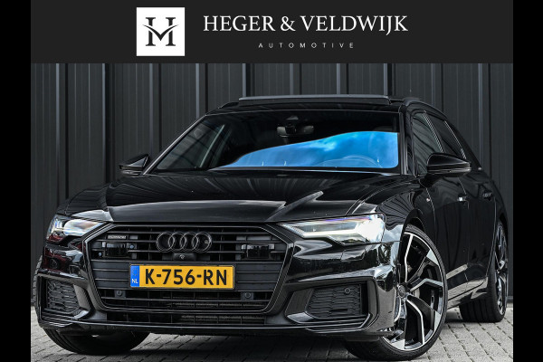 Audi A6 Avant 50 TDI quattro Design Pro Line Plus | Panoramadak | Night Vision | B&O | HUD | 360 Camera | Achterasbesturing | ACC | Memory Seats | Soft Close | Luchtvering | Trekhaak | Ambiance Interieur |