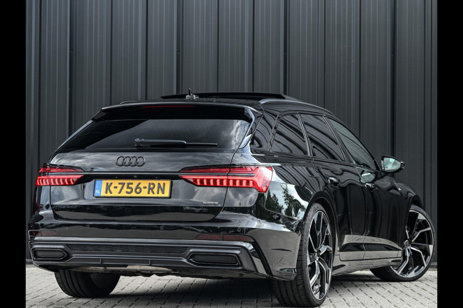 Audi A6 Avant 50 TDI quattro Design Pro Line Plus | Panoramadak | Night Vision | B&O | HUD | 360 Camera | Achterasbesturing | ACC | Memory Seats | Soft Close | Luchtvering | Trekhaak | Ambiance Interieur |
