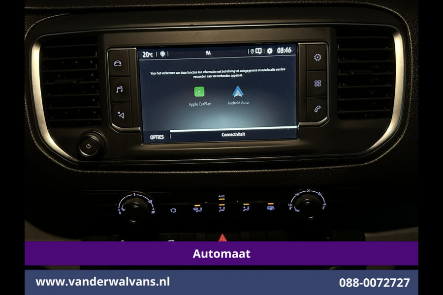 Opel Vivaro 2.0 CDTI 177pk Automaat L3H1 Euro6 Airco | Camera | Head-up display | Navigatie | Apple Carplay Android Auto, Cruisecontrol, 2500kg Trekhaak, Parkeersensoren, Dakdragers