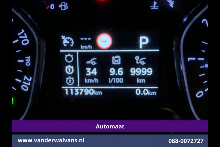 Opel Vivaro 2.0 CDTI 177pk Automaat L3H1 Euro6 Airco | Camera | Head-up display | Navigatie | Apple Carplay Android Auto, Cruisecontrol, 2500kg Trekhaak, Parkeersensoren, Dakdragers