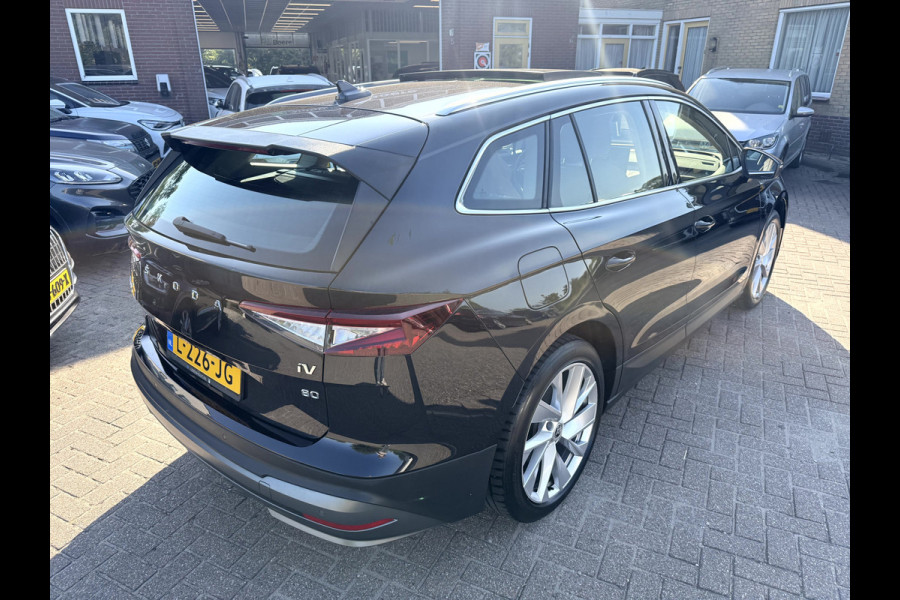 Škoda ENYAQ iV 80 SOH 92 %, Panoramadak, Trekhaak, Warmtepomp