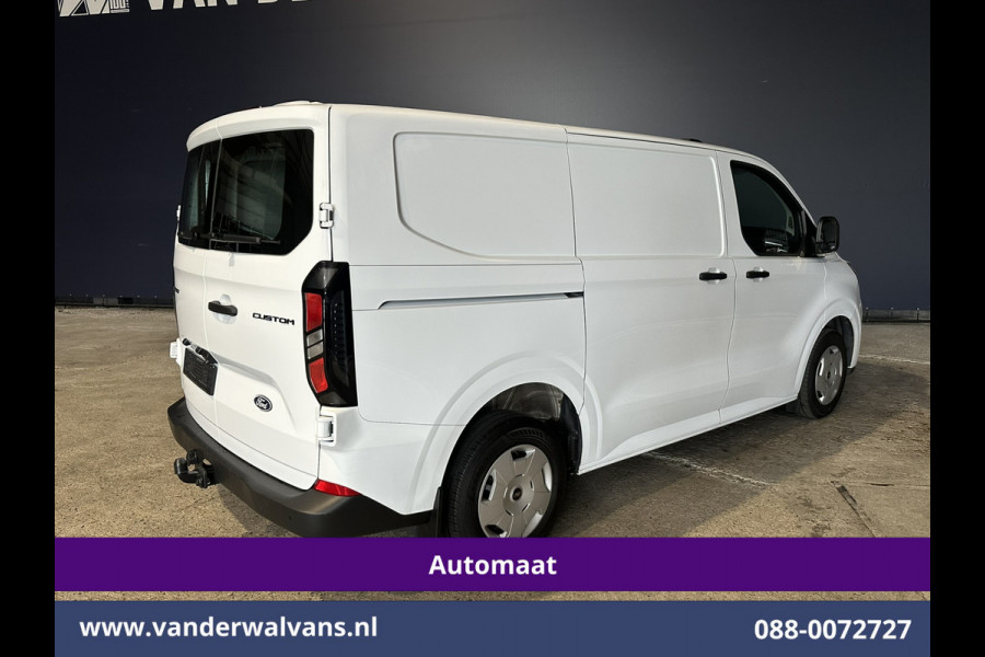 Ford Transit Custom 2.0 TDCI 136pk Automaat L1H1 Euro6 Airco | Camera | Apple Carplay | LED | Cruisecontrol 2740kg Trekhaak, Android Auto, Verwarmde voorruit, Parkeersensoren, Bijrijdersbank