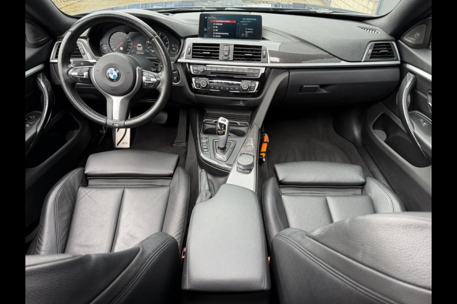 BMW 4 Serie Gran Coupé 418i Executive Edition 19"/Leder + memory/Schuif-kanteldak/Harman Kardon/Head-up/Stoel + stuurverwarming/360 camera/Trekhaak