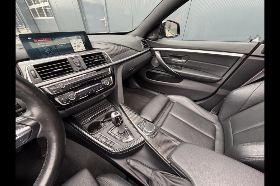 BMW 4 Serie Gran Coupé 418i Executive Edition 19"/Leder + memory/Schuif-kanteldak/Harman Kardon/Head-up/Stoel + stuurverwarming/360 camera/Trekhaak