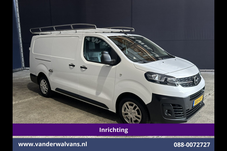 Opel Vivaro 2.0 CDTI 123pk L3H1 Inrichting Euro6 Airco | Imperiaal | Apple Carplay | Trekhaak Cruisecontrol, Android Auto, Stoelverwarming, Parkeersensoren, Bijrijdersbank