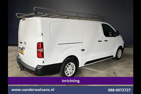 Opel Vivaro 2.0 CDTI 123pk L3H1 Inrichting Euro6 Airco | Imperiaal | Apple Carplay | Trekhaak Cruisecontrol, Android Auto, Stoelverwarming, Parkeersensoren, Bijrijdersbank