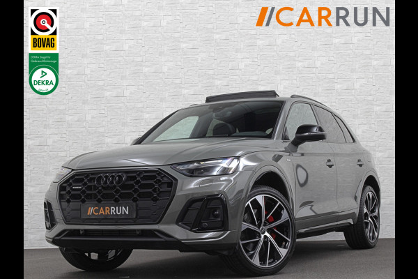 Audi Q5 55 367pk Competition #RS-Leder | ACC | Panorama | Lane Assist | 21" | Sfeerverlichting | Camera | Carplay | Stuurwielverwarming | Black Optic | Draadloos laden | Sportstoelen | 91000,= Nw.Pr. | 10-2024 | 23dkm! | Fabr. Garantie.