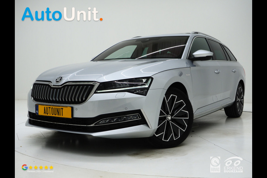 Škoda Superb Combi 1.4 TSI iV Laurin & Klement | Panoramadak | Leder | Massage | Canton | Stoelkoeling | 360 | Keyless | Sfeerlicht