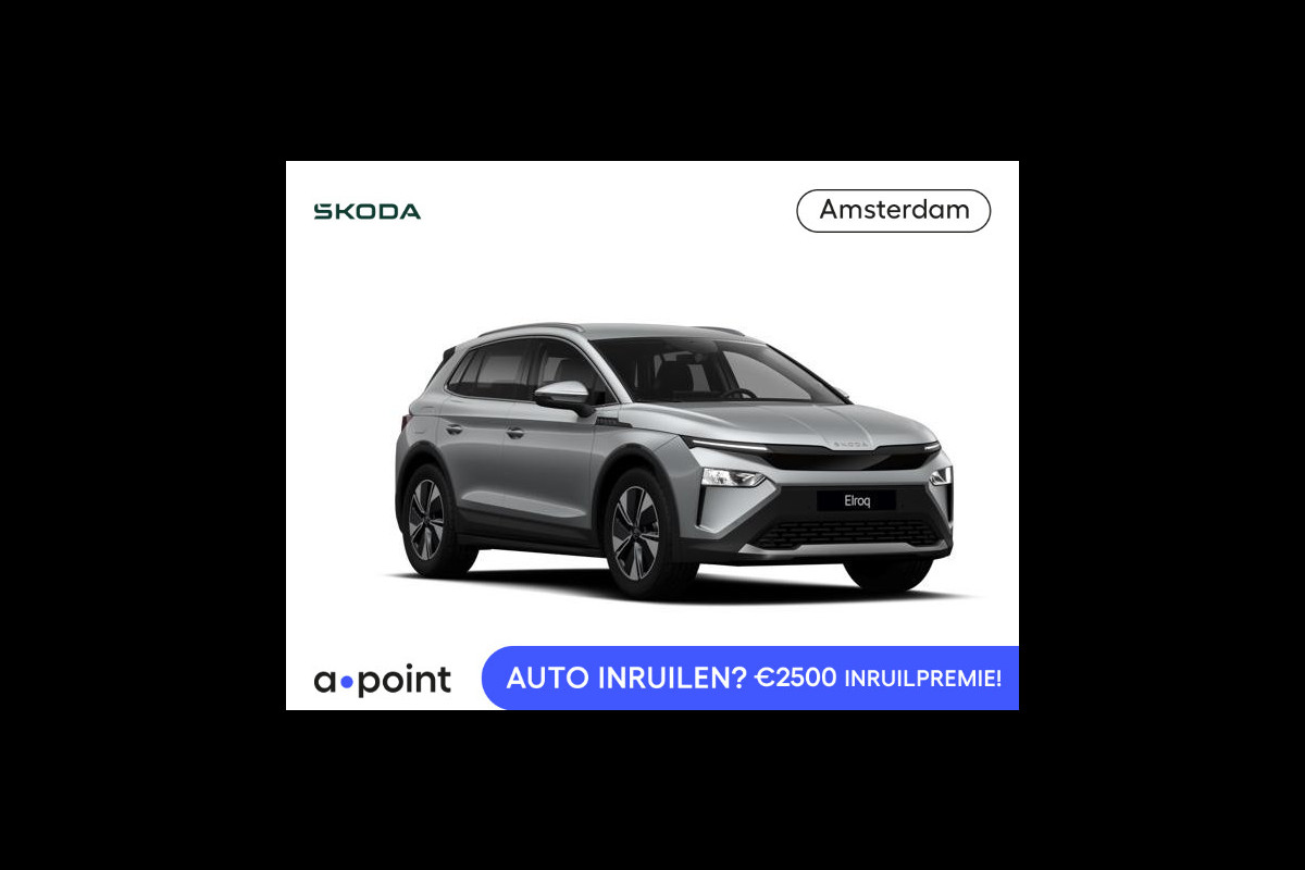 Škoda Elroq 60 Business Edition 190 pk | Trekhaak wegklapbaar | Lichtmetalen velgen 19 inch 'Regulus'