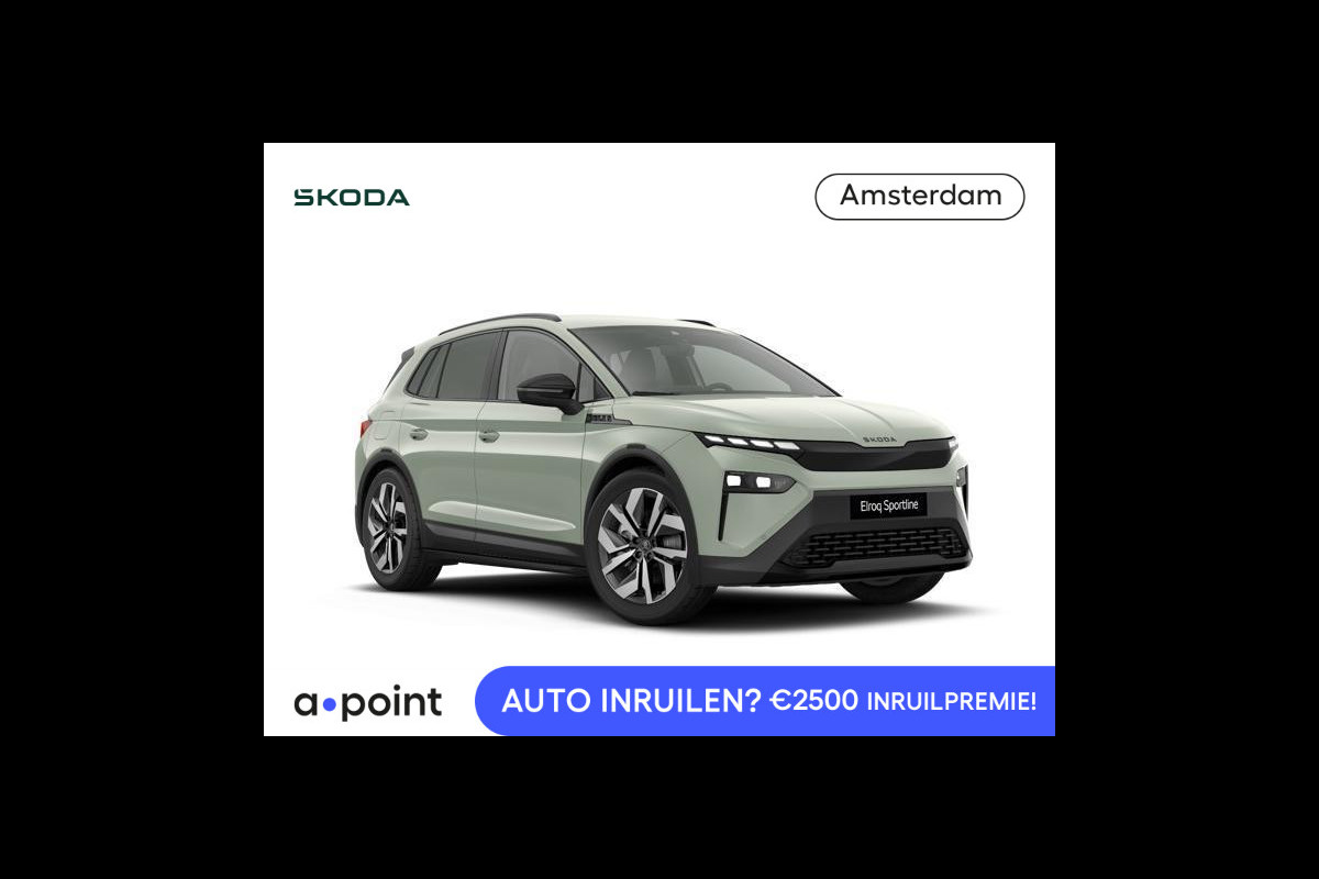 Škoda Elroq 85 Sportline | elektr. achterklep | Matrix LED | Travel Assist | Stuur - en stoelverwarming |