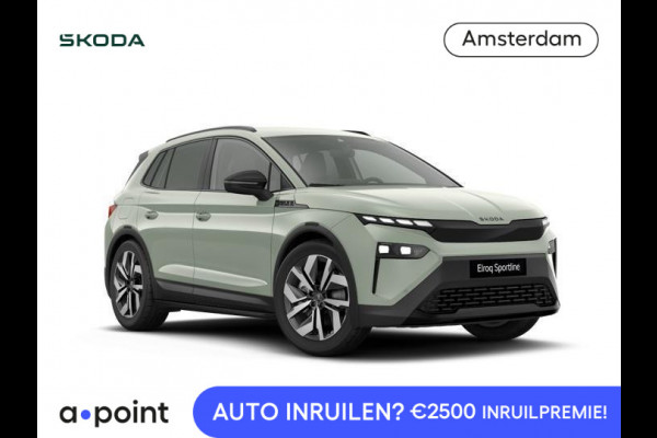 Škoda Elroq 85 Sportline | elektr. achterklep | Matrix LED | Travel Assist | Stuur - en stoelverwarming |