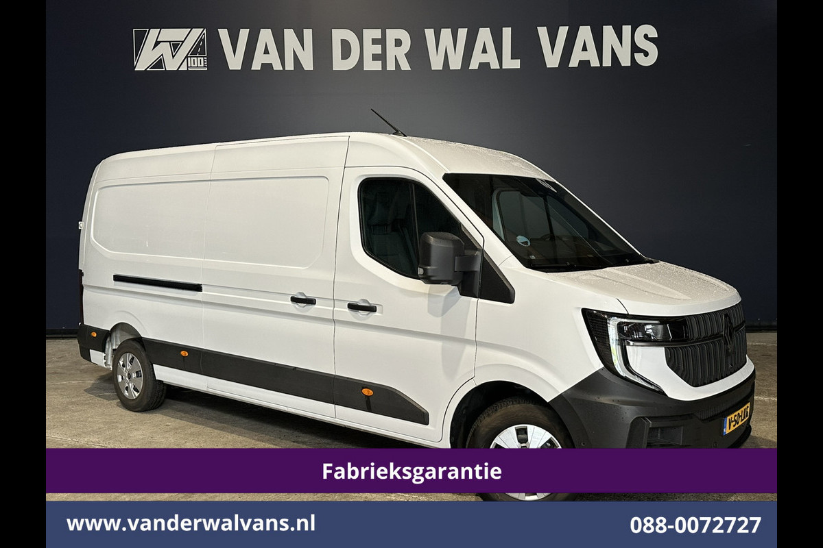 Renault Master 2.0 dCi 150pk L3H2 Fabrieksgarantie Euro6 Airco | Camera | Navigatie | LED | Apple Carplay Android Auto, Cruisecontrol, Parkeersensoren, Verwarmde voorruit, Bijrijdersbank