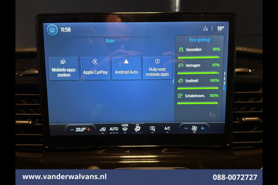 Ford Transit 2.0 TDCI 130pk L3H2 Euro6 Airco | Navigatie | Imperiaal | Apple Carplay | Cruisecontrol Android Auto, Parkeersensoren, Verwarmde voorruit, Bijrijdersbank