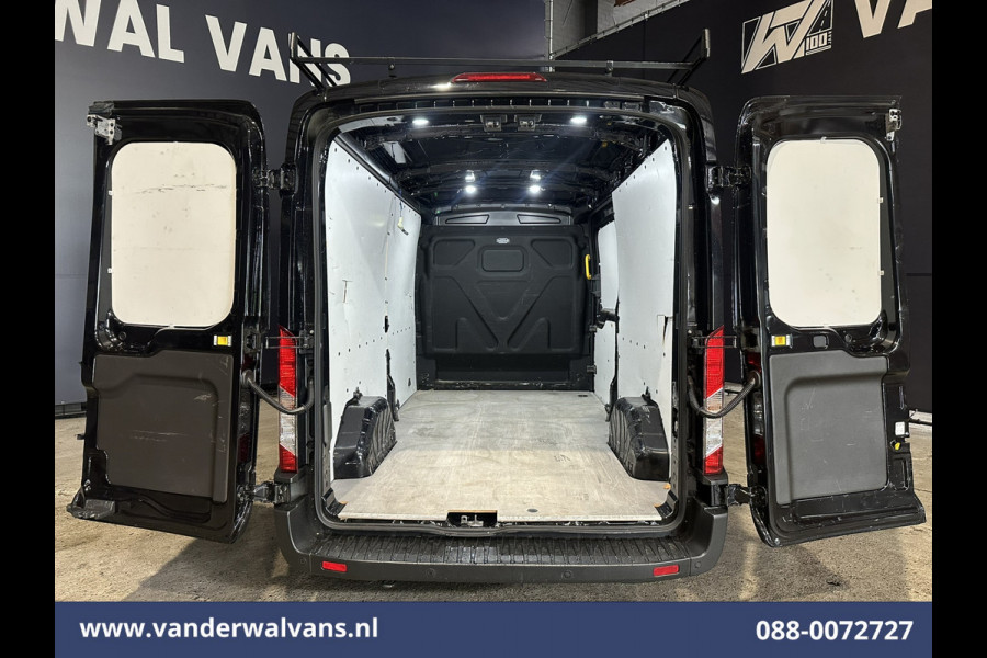 Ford Transit 2.0 TDCI 130pk L3H2 Euro6 Airco | Navigatie | Imperiaal | Apple Carplay | Cruisecontrol Android Auto, Parkeersensoren, Verwarmde voorruit, Bijrijdersbank