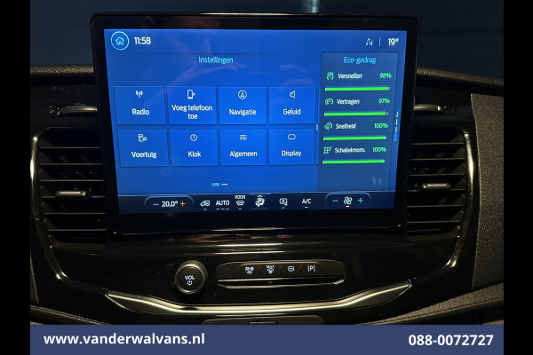 Ford Transit 2.0 TDCI 130pk L3H2 Euro6 Airco | Navigatie | Imperiaal | Apple Carplay | Cruisecontrol Android Auto, Parkeersensoren, Verwarmde voorruit, Bijrijdersbank