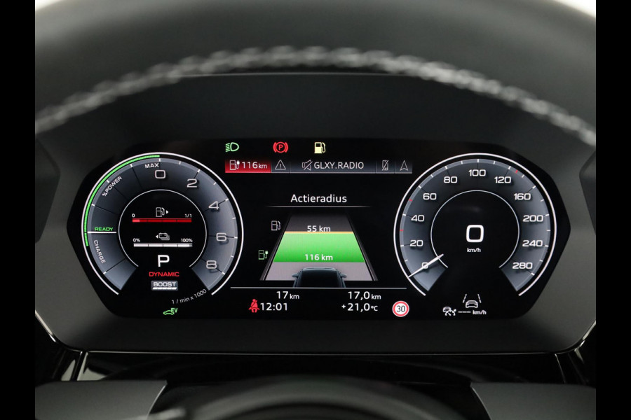 Audi A3 Sportback S edition 40 TFSI e 204 pk | Comfortpakket plus |  Lichtpakket plus ambient light | Trekhaak | S-int. zwart leder-kunstleder |