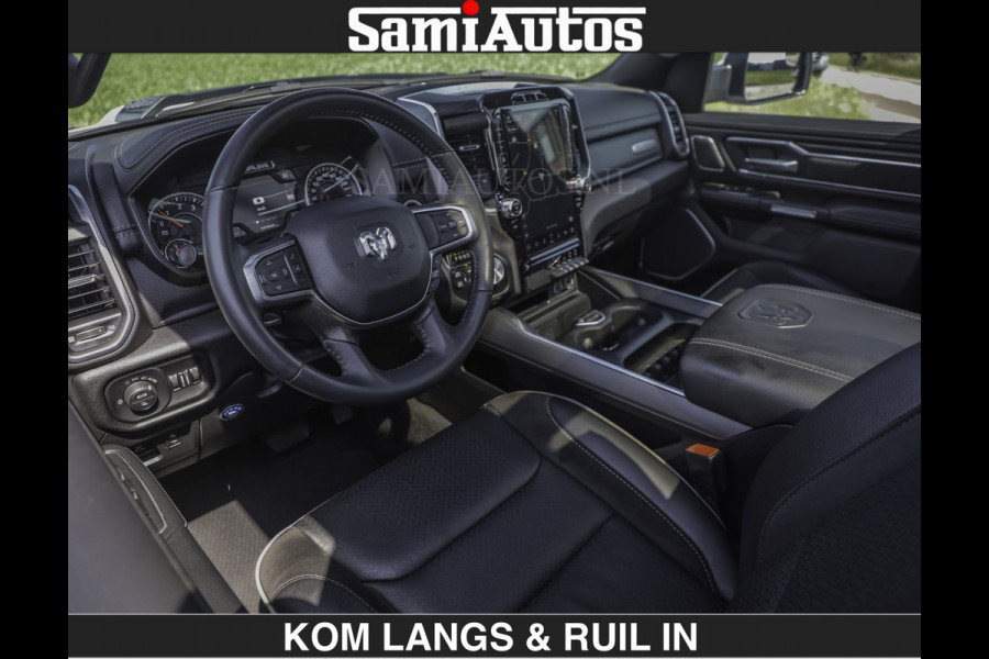 Dodge Ram DEMO | SPORT V8 5.7 402PK | €69950,- excl | Krachtige Hemi | Panorama Dak | 12' Scherm Comfortabele Dubbele Cabine met Royale 5 Zitplaatsen | NIEUW EN BPM vrij | Nu Leverbaar uit Voorraad | Nr 2529 - 1277 | De specialist in Amerikaanse pick‑ups in Nederland en Europa.