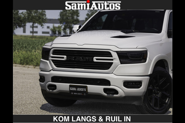 Dodge Ram DEMO | SPORT V8 5.7 402PK | €69950,- excl | Krachtige Hemi | Panorama Dak | 12' Scherm Comfortabele Dubbele Cabine met Royale 5 Zitplaatsen | NIEUW EN BPM vrij | Nu Leverbaar uit Voorraad | Nr 2529 - 1277 | De specialist in Amerikaanse pick‑ups in Nederland en Europa.