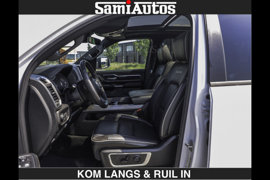 Dodge Ram DEMO | SPORT V8 5.7 402PK | €69950,- excl | Krachtige Hemi | Panorama Dak | 12' Scherm Comfortabele Dubbele Cabine met Royale 5 Zitplaatsen | NIEUW EN BPM vrij | Nu Leverbaar uit Voorraad | Nr 2529 - 1277 | De specialist in Amerikaanse pick‑ups in Nederland en Europa.