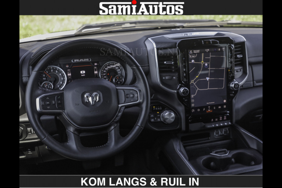 Dodge Ram DEMO | SPORT V8 5.7 402PK | €69950,- excl | Krachtige Hemi | Panorama Dak | 12' Scherm Comfortabele Dubbele Cabine met Royale 5 Zitplaatsen | NIEUW EN BPM vrij | Nu Leverbaar uit Voorraad | Nr 2529 - 1277 | De specialist in Amerikaanse pick‑ups in Nederland en Europa.