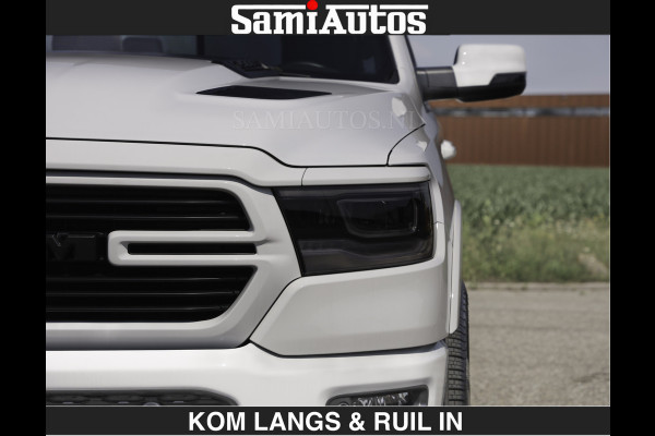 Dodge Ram DEMO | SPORT V8 5.7 402PK | €69950,- excl | Krachtige Hemi | Panorama Dak | 12' Scherm Comfortabele Dubbele Cabine met Royale 5 Zitplaatsen | NIEUW EN BPM vrij | Nu Leverbaar uit Voorraad | Nr 2529 - 1277 | De specialist in Amerikaanse pick‑ups in Nederland en Europa.