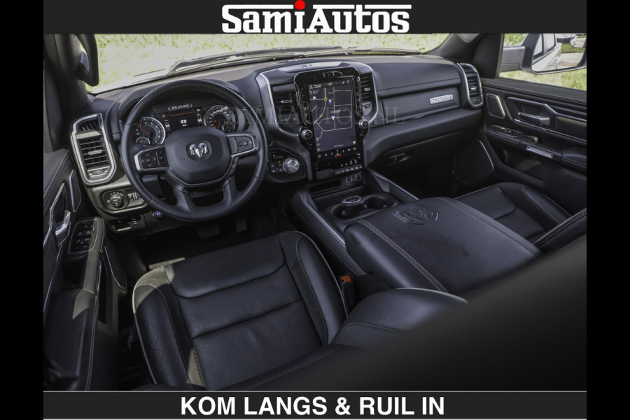 Dodge Ram DEMO | SPORT V8 5.7 402PK | €69950,- excl | Krachtige Hemi | Panorama Dak | 12' Scherm Comfortabele Dubbele Cabine met Royale 5 Zitplaatsen | NIEUW EN BPM vrij | Nu Leverbaar uit Voorraad | Nr 2529 - 1277 | De specialist in Amerikaanse pick‑ups in Nederland en Europa.