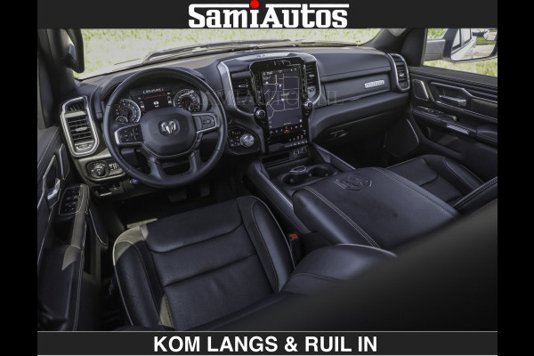 Dodge Ram DEMO | SPORT V8 5.7 402PK | €69950,- excl | Krachtige Hemi | Panorama Dak | 12' Scherm Comfortabele Dubbele Cabine met Royale 5 Zitplaatsen | NIEUW EN BPM vrij | Nu Leverbaar uit Voorraad | Nr 2529 - 1277 | De specialist in Amerikaanse pick‑ups in Nederland en Europa.