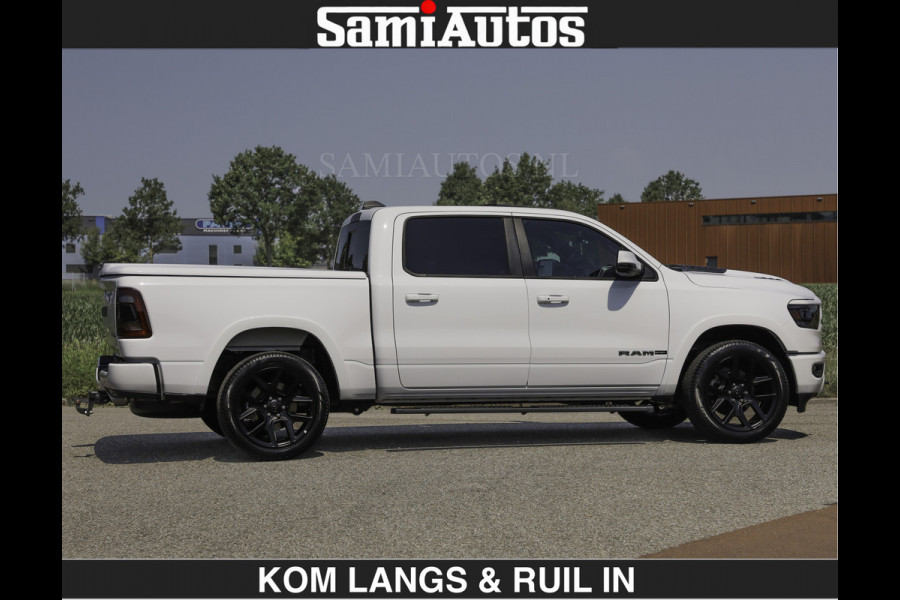 Dodge Ram DEMO | SPORT V8 5.7 402PK | €69950,- excl | Krachtige Hemi | Panorama Dak | 12' Scherm Comfortabele Dubbele Cabine met Royale 5 Zitplaatsen | NIEUW EN BPM vrij | Nu Leverbaar uit Voorraad | Nr 2529 - 1277 | De specialist in Amerikaanse pick‑ups in Nederland en Europa.