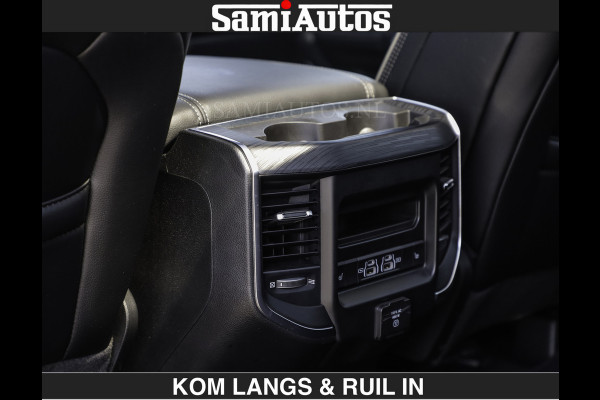 Dodge Ram DEMO | SPORT V8 5.7 402PK | €69950,- excl | Krachtige Hemi | Panorama Dak | 12' Scherm Comfortabele Dubbele Cabine met Royale 5 Zitplaatsen | NIEUW EN BPM vrij | Nu Leverbaar uit Voorraad | Nr 2529 - 1277 | De specialist in Amerikaanse pick‑ups in Nederland en Europa.