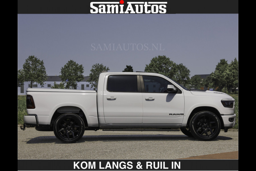 Dodge Ram DEMO | SPORT V8 5.7 402PK | €69950,- excl | Krachtige Hemi | Panorama Dak | 12' Scherm Comfortabele Dubbele Cabine met Royale 5 Zitplaatsen | NIEUW EN BPM vrij | Nu Leverbaar uit Voorraad | Nr 2529 - 1277 | De specialist in Amerikaanse pick‑ups in Nederland en Europa.