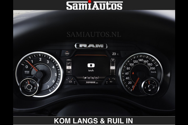 Dodge Ram DEMO | SPORT V8 5.7 402PK | €69950,- excl | Krachtige Hemi | Panorama Dak | 12' Scherm Comfortabele Dubbele Cabine met Royale 5 Zitplaatsen | NIEUW EN BPM vrij | Nu Leverbaar uit Voorraad | Nr 2529 - 1277 | De specialist in Amerikaanse pick‑ups in Nederland en Europa.