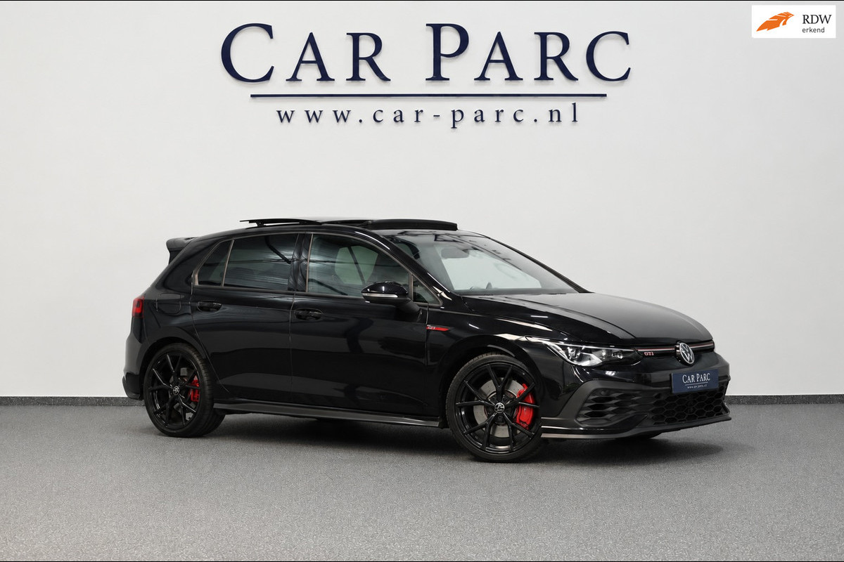 Volkswagen Golf 2.0 TSI GTI Clubsport 300+PK BTW/IQ/VIRTUAL/SFEER/PANO/LEER+VERKOELING+MEMORY/19" LMV/CAM/LINE/ACC/12 MND GARANTIE