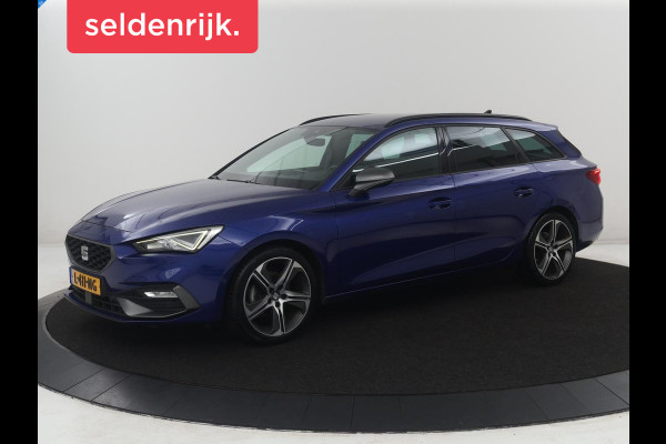 Seat Leon Sportstourer 1.5 eTSI FR Business Intense | Half Leder | Adaptive cruise | Park assist | Navigatie | Carplay | Climate control | Sfeerverlichting |