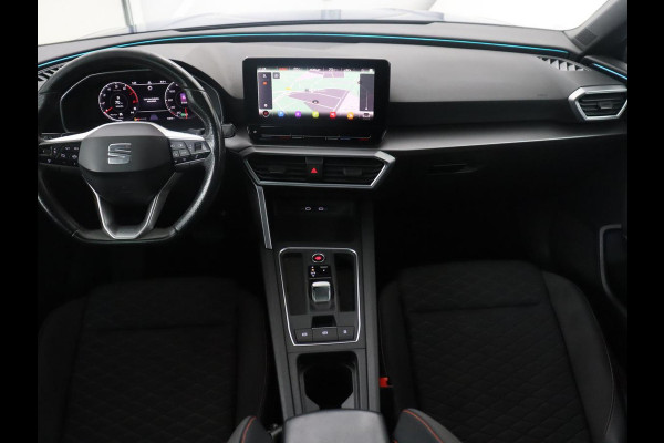 Seat Leon Sportstourer 1.5 eTSI FR Business Intense | Half Leder | Adaptive cruise | Park assist | Navigatie | Carplay | Climate control | Sfeerverlichting |