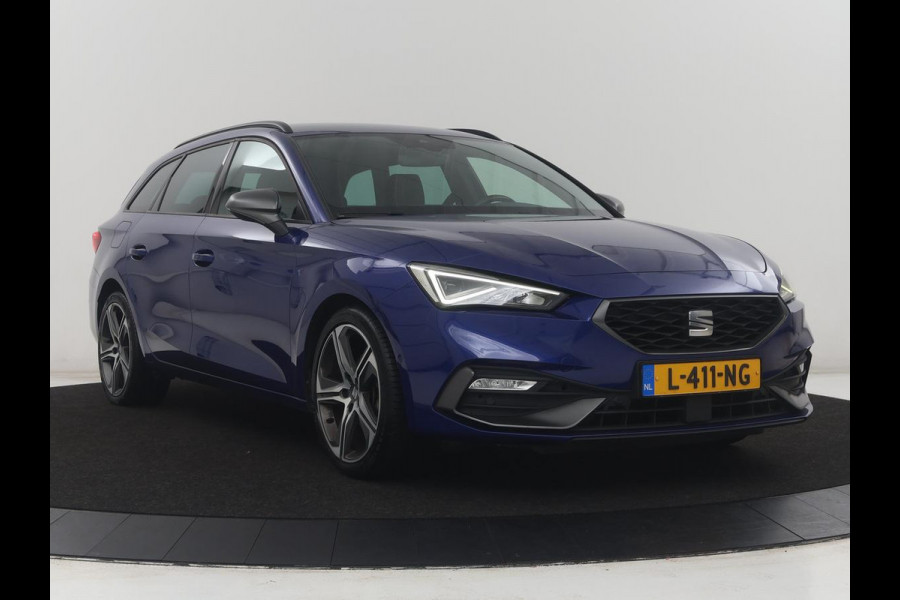 Seat Leon Sportstourer 1.5 eTSI FR Business Intense | Half Leder | Adaptive cruise | Park assist | Navigatie | Carplay | Climate control | Sfeerverlichting |