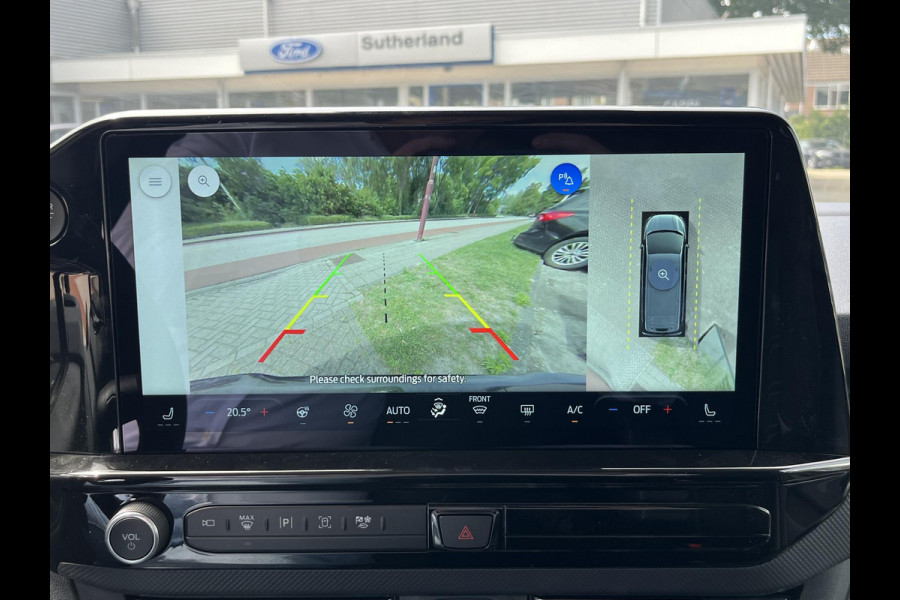 Ford Transit Custom 320 2.5 PHEV L2H1 Black Platinum DC 233pk | Dubbele cabine leder | DEMO | Full led | Dubbele zij-schuifdeur | Full options