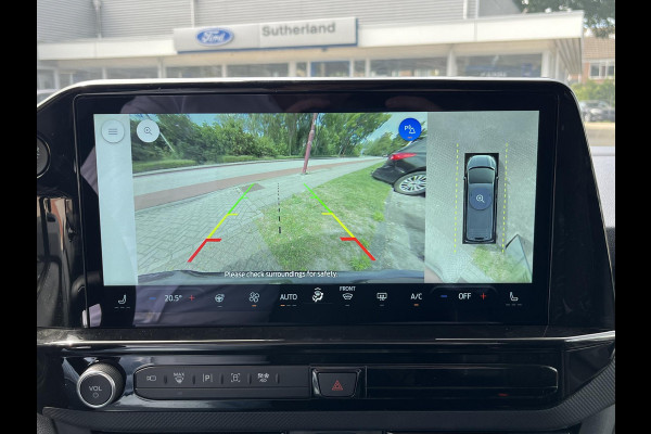 Ford Transit Custom 320 2.5 PHEV L2H1 Black Platinum DC 233pk | Dubbele cabine leder | DEMO | Full led | Dubbele zij-schuifdeur | Full options