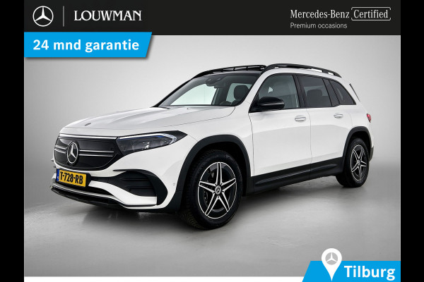 Mercedes-Benz EQB 250 AMG Line 7p. 67 kWh lichtmetalen velgen |Panoramadak | Night pakket | Leder | derde zitrij | Navigatie |  MBUX wide screen | Parking support met camera | Inclusief 24 maanden MB Certified garantie voor Europa.