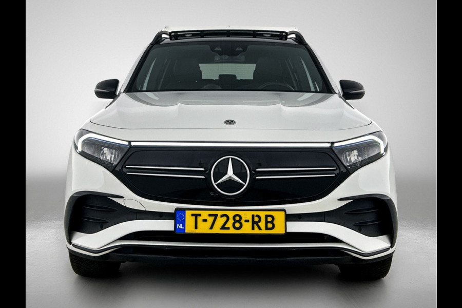 Mercedes-Benz EQB 250 AMG Line 7p. 67 kWh lichtmetalen velgen |Panoramadak | Night pakket | Leder | derde zitrij | Navigatie |  MBUX wide screen | Parking support met camera | Inclusief 24 maanden MB Certified garantie voor Europa.