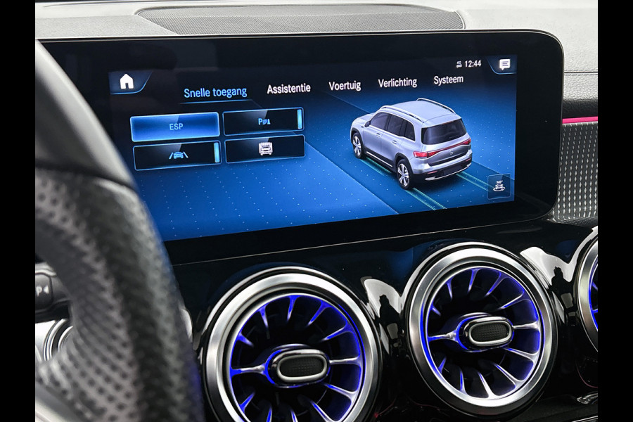 Mercedes-Benz EQB 250 AMG Line 7p. 67 kWh lichtmetalen velgen |Panoramadak | Night pakket | Leder | derde zitrij | Navigatie |  MBUX wide screen | Parking support met camera | Inclusief 24 maanden MB Certified garantie voor Europa.