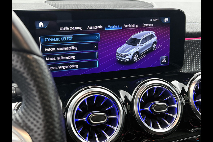 Mercedes-Benz EQB 250 AMG Line 7p. 67 kWh lichtmetalen velgen |Panoramadak | Night pakket | Leder | derde zitrij | Navigatie |  MBUX wide screen | Parking support met camera | Inclusief 24 maanden MB Certified garantie voor Europa.