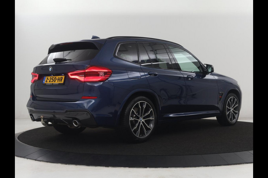 BMW X3 xDrive30e M Sport High Executive | Panoramadak | Leder | Adaptive cruise | Head-up | Stoelverwarming | Trekhaak | Sfeerverlichting | Camera | Park assist | Elektrische achterklep