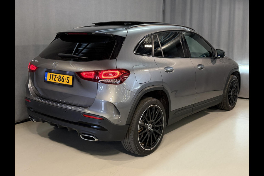 Mercedes-Benz GLA 250 e AMG Line 20"/SOH 89%/Panoramadak/Memory stoel l+r/Matrix LED/Keyless/Sfeerverlichting/Stoelverwarming/Camera/