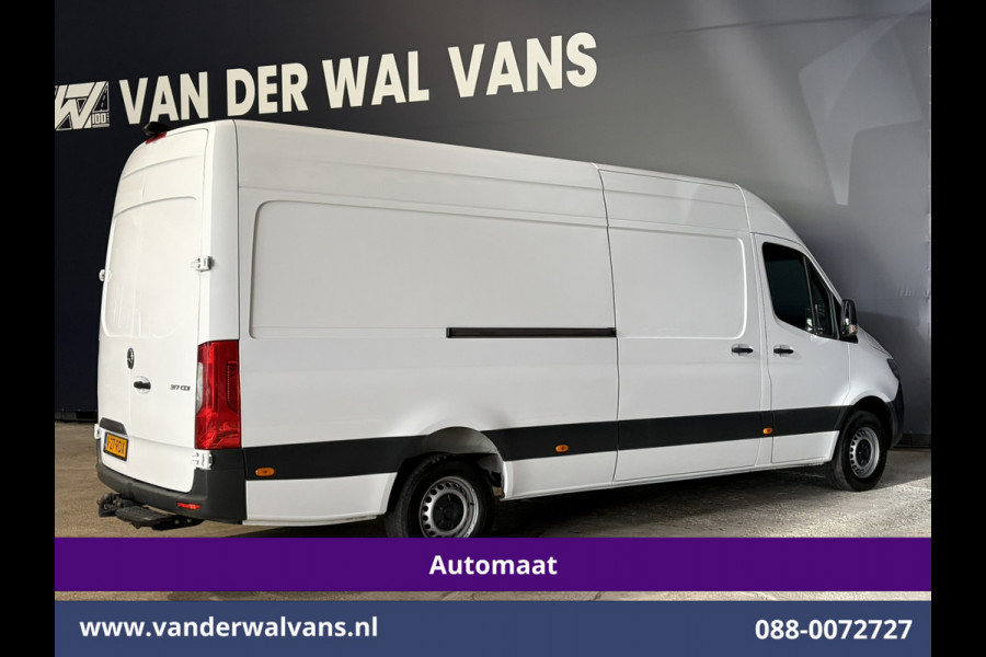 Mercedes-Benz Sprinter 317 CDI 170pk 9G-Tronic Automaat 3500kg Trekhaak L3H2 Euro6 Airco | Camera | Navigatie | Apple Carplay Android Auto, Bijrijdersbank