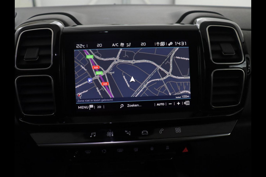 Citroën C5 Aircross 1.2 PureTech Shine | Leder | Dodehoek detectie | Camera | Park assist | Carplay | Climate control | Navigatie | Full LED | 18" velgen