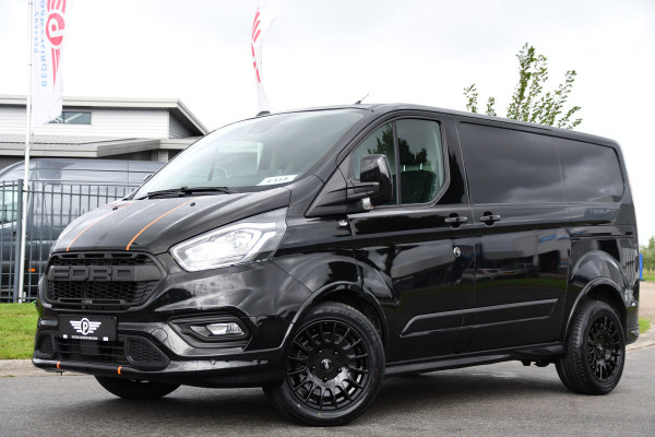 Ford Transit Custom 320 2.0 TDCI L1H1 Sport Adaptieve Cruise, Camera, Carplay, Leder, 2 x Schuifdeur, LED, Automaat, Stoelverwarming, Uniek!